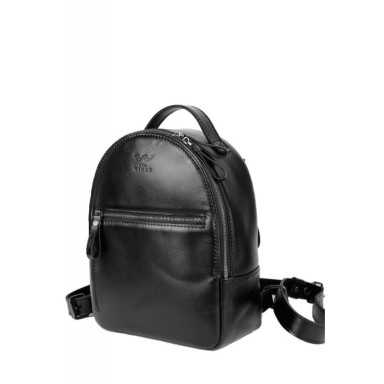 Groove S Leather Backpack black