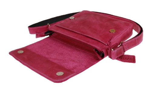 Сумка жіноча шкіряна маленька клатч SULLIVAN 2634 (25) фуксія