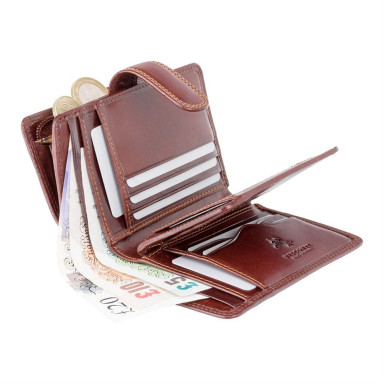 Кошелек женский Visconti MZ11 Venice c RFID (Italian Brown)
