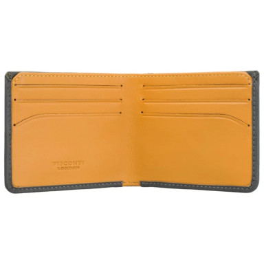 Mens wallet Visconti Visconti VSL42 Saw (Grey/Mustard)