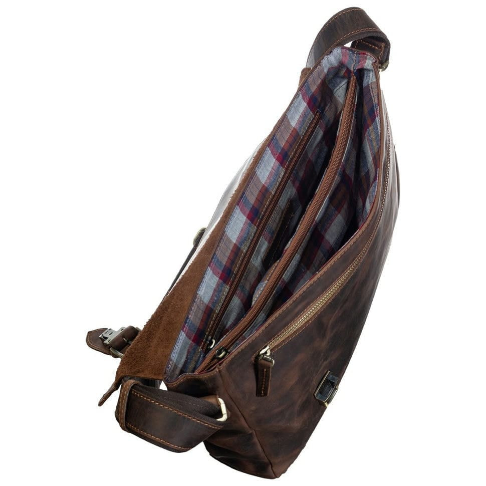 Сумка м'яка шкіряна Tony Bellucci 5165-07 рудий нубук