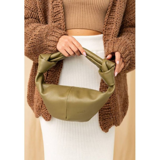 Жіноча шкіряна сумка Kalach Оливкова