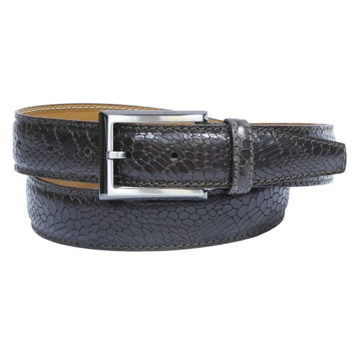 Шкіряний ремень 409 moro коричневий TONY PEROTTI