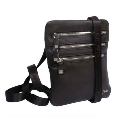 Сумка шкіряна Contatto 9019 moro коричневий