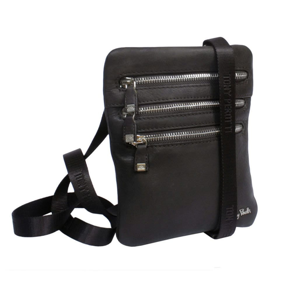 Сумка шкіряна Contatto 9019 moro коричневий