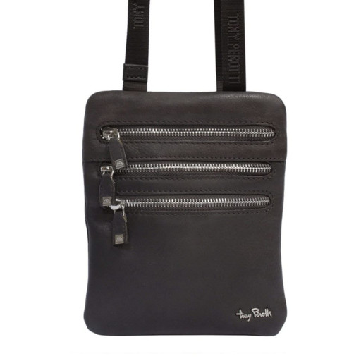 Сумка шкіряна Contatto 9019 moro коричневий