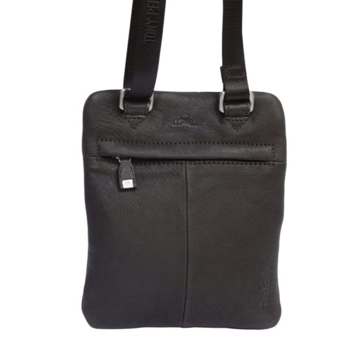 Сумка шкіряна Contatto 9019 moro коричневий