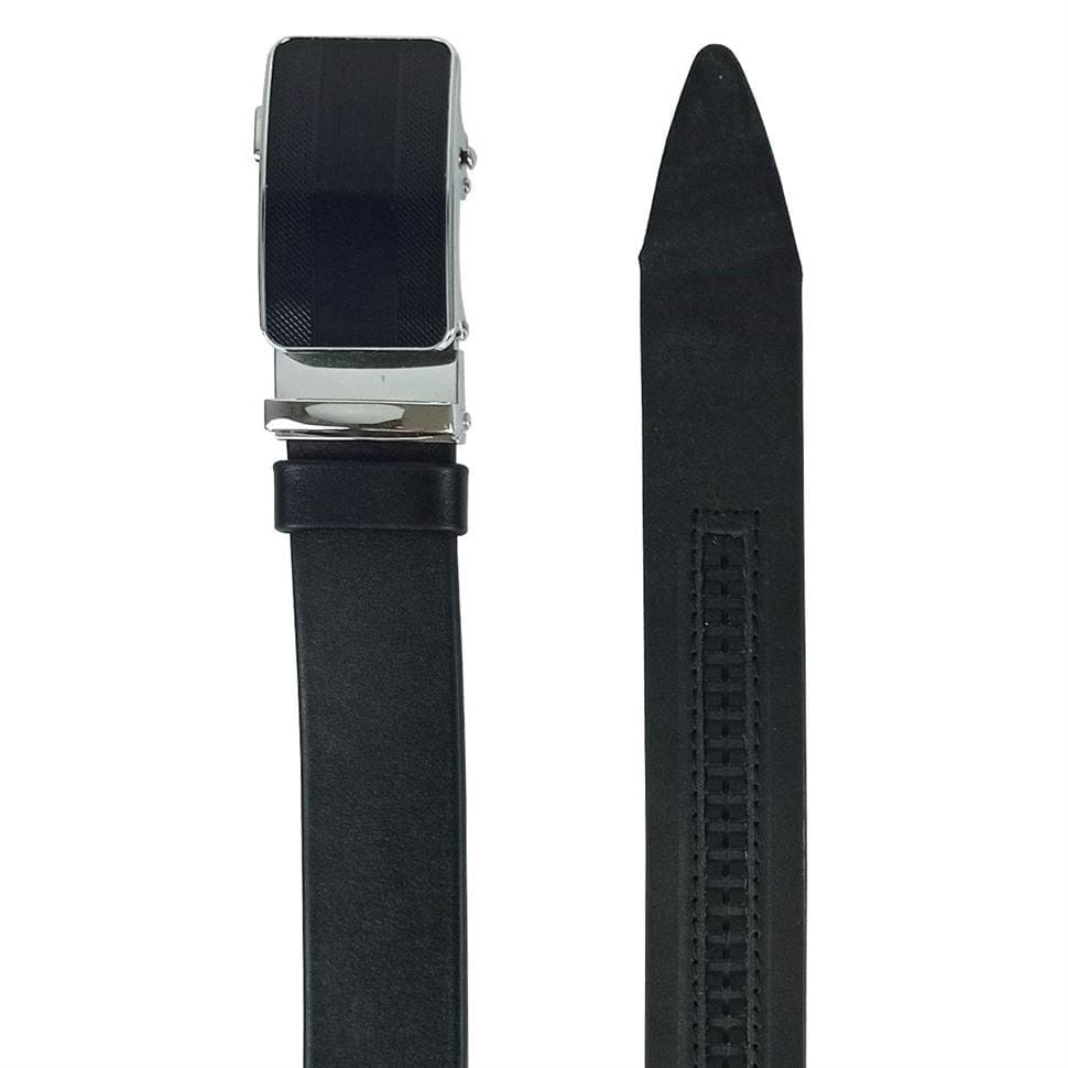 Чоловічий шкіряний ремінь із пряжкою автомат Colmen BCH01-S-MC3521A