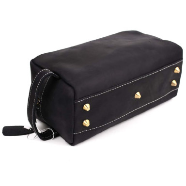 Cosmetic bag toiletry case for one compartment Tiding tid9533A black