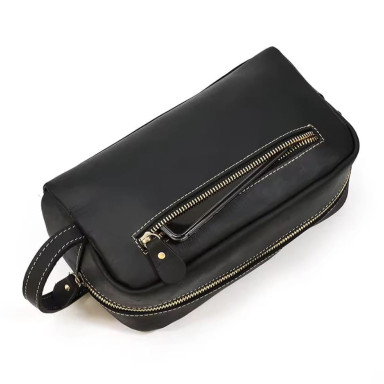 Cosmetic bag toiletry case for one compartment Tiding tid9533A black