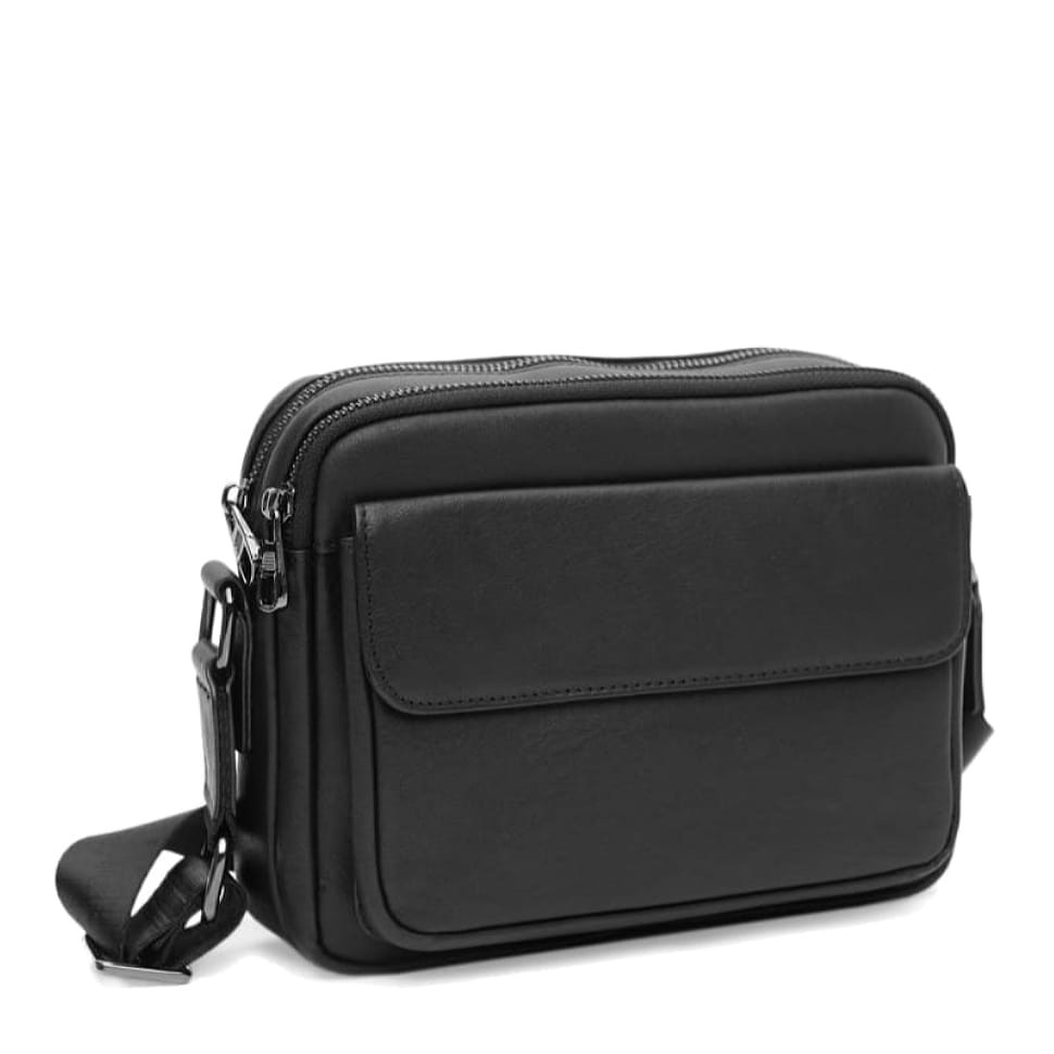 Чоловіча шкіряна сумка Ricco Grande K12001-1-black