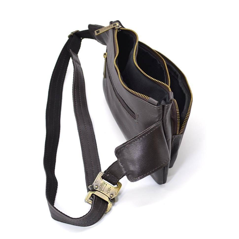 Leather belt bag banana GX-8137-4lx TARWA