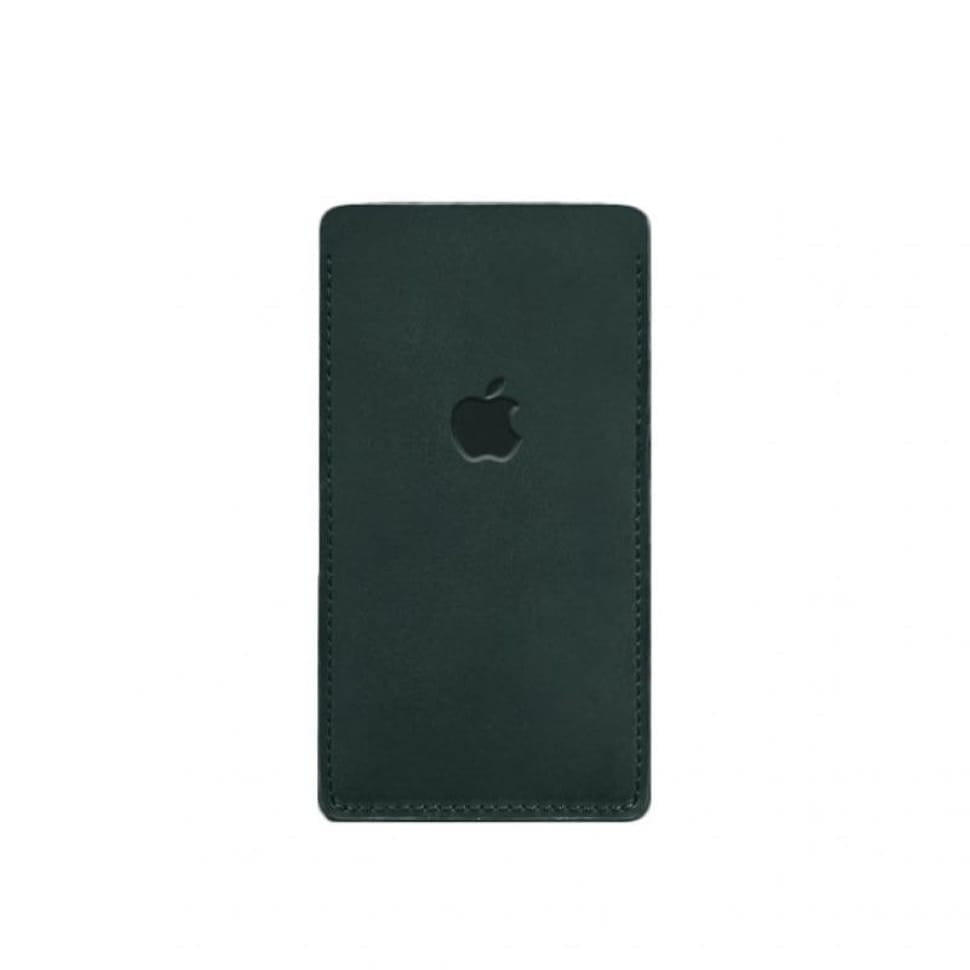 Шкіряний чохол для iPhone 12 Зелений Crazy Horse