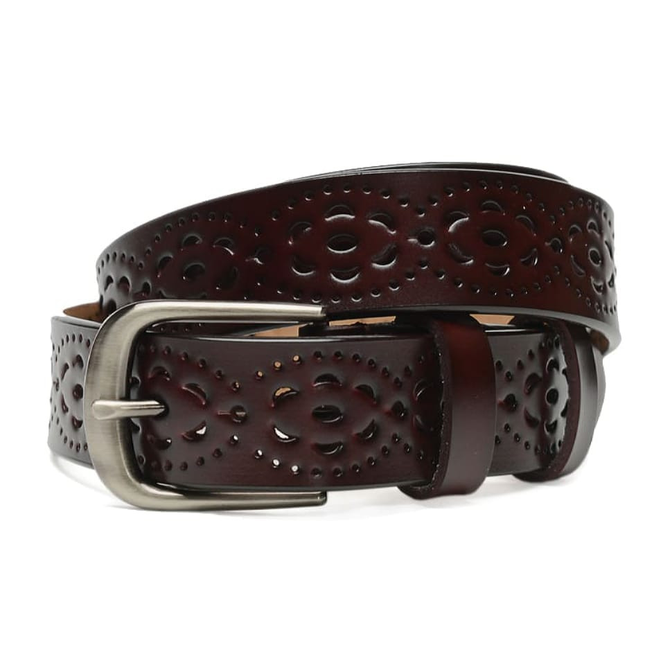 Жіночий ремінь шкіряний CV1ZK-040-coffee