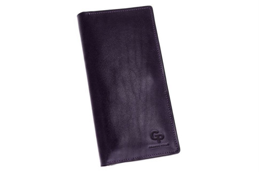 Портмоне Сinturino, синій Grande Pelle 512670