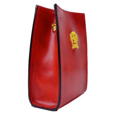 Pratesi RCL197 - Saltino R197 Cross Body Bag in cow leather Saltino R197 Cherry
