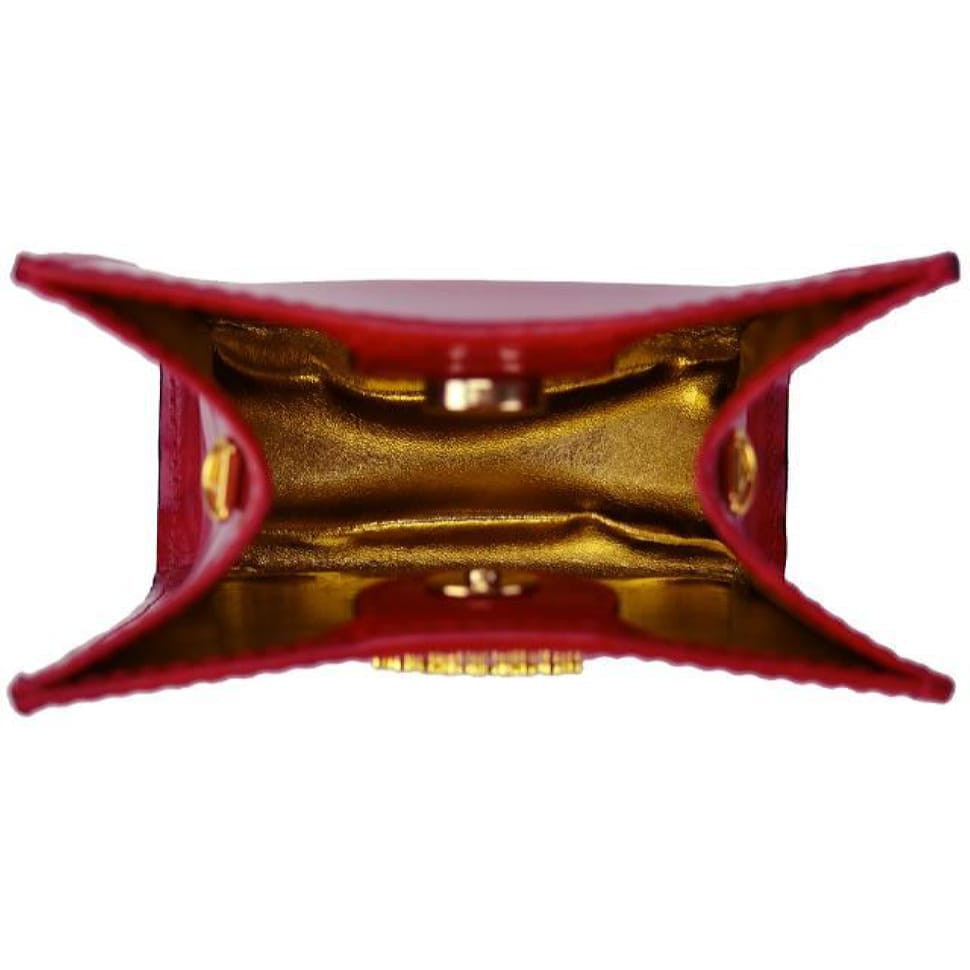 Pratesi RCL197 - Saltino R197 Cross Body Bag in cow leather Saltino R197 Cherry