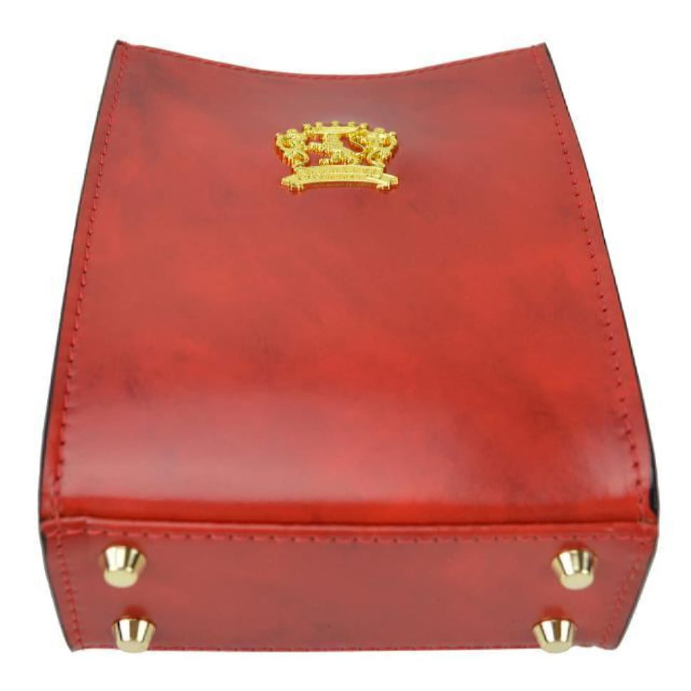 Pratesi RCL197 - Saltino R197 Cross Body Bag in cow leather Saltino R197 Cherry