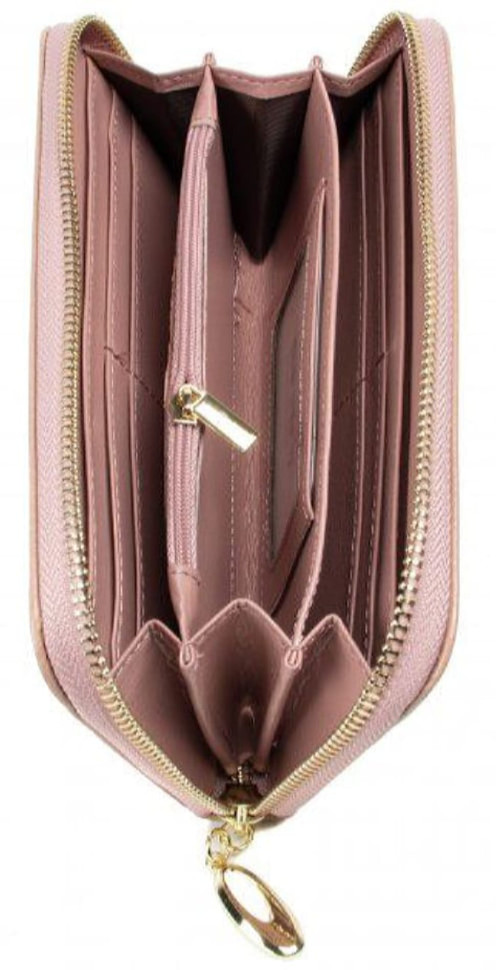 Жіночий шкіряний гаманець гірчичний Firenze 77960-1