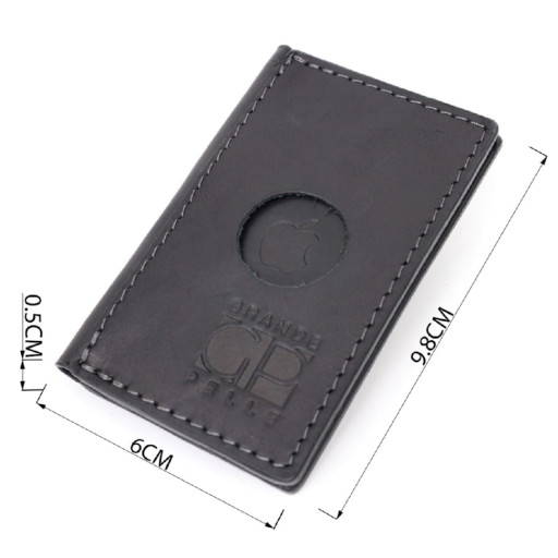 Візитниця із натуральної фактурної шкіри під змію KARYA 20959 Червоний