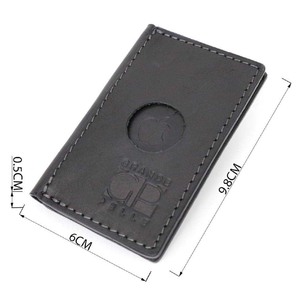 Візитниця із натуральної фактурної шкіри під змію KARYA 20959 Червоний