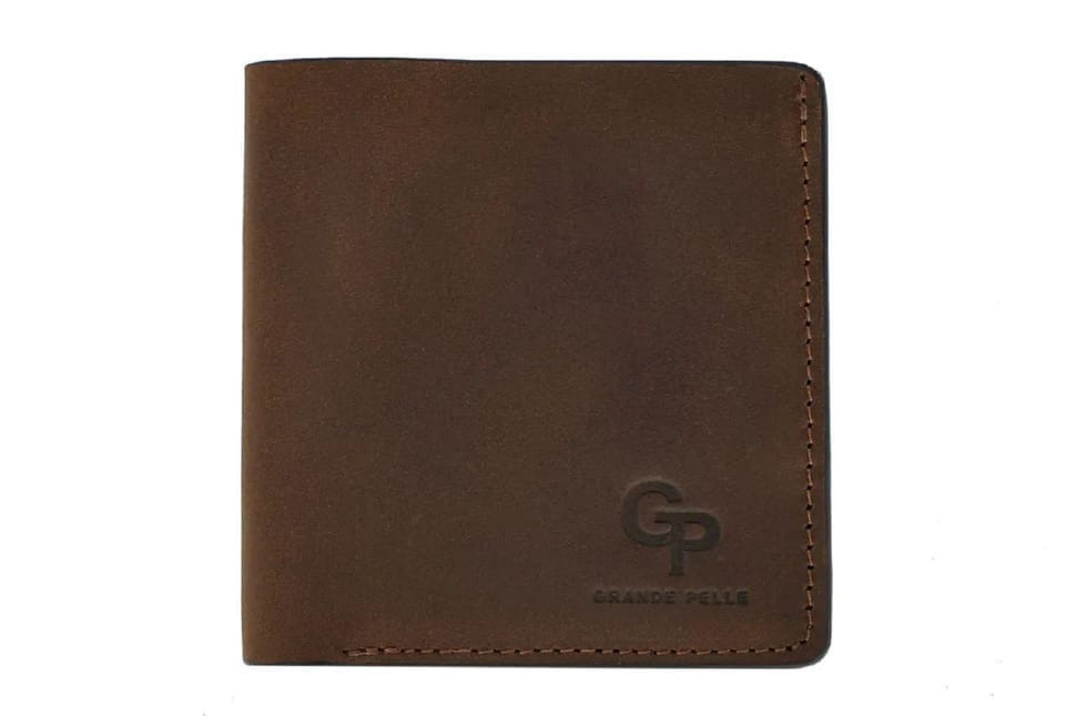 Портмоне Lettera з монетницею, коричневий Grande Pelle 537120 GRANDE PELLE - купити в Україні
