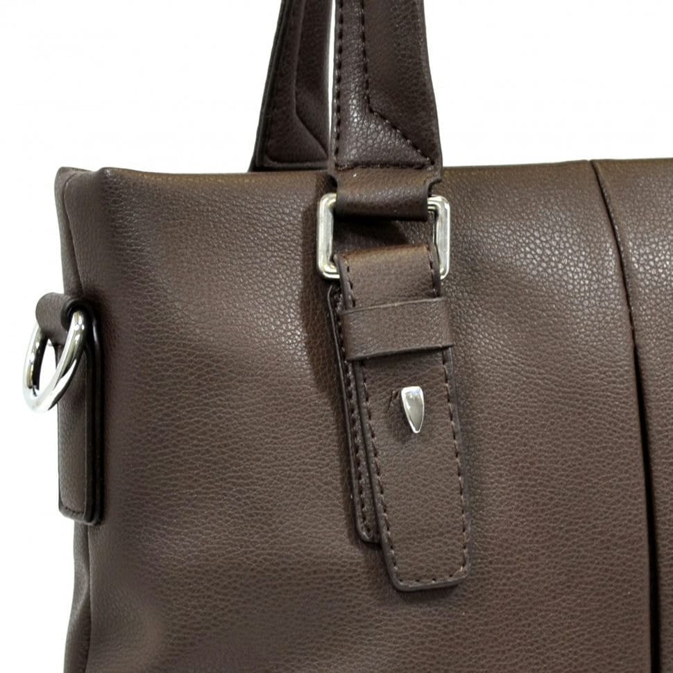 М'який портфель зі шкірозамінника ТМ Bonis 1662-22 коричневий