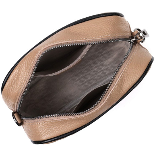 Шкіряна жіноча сумка через плече на одне відділення Vintage 22386