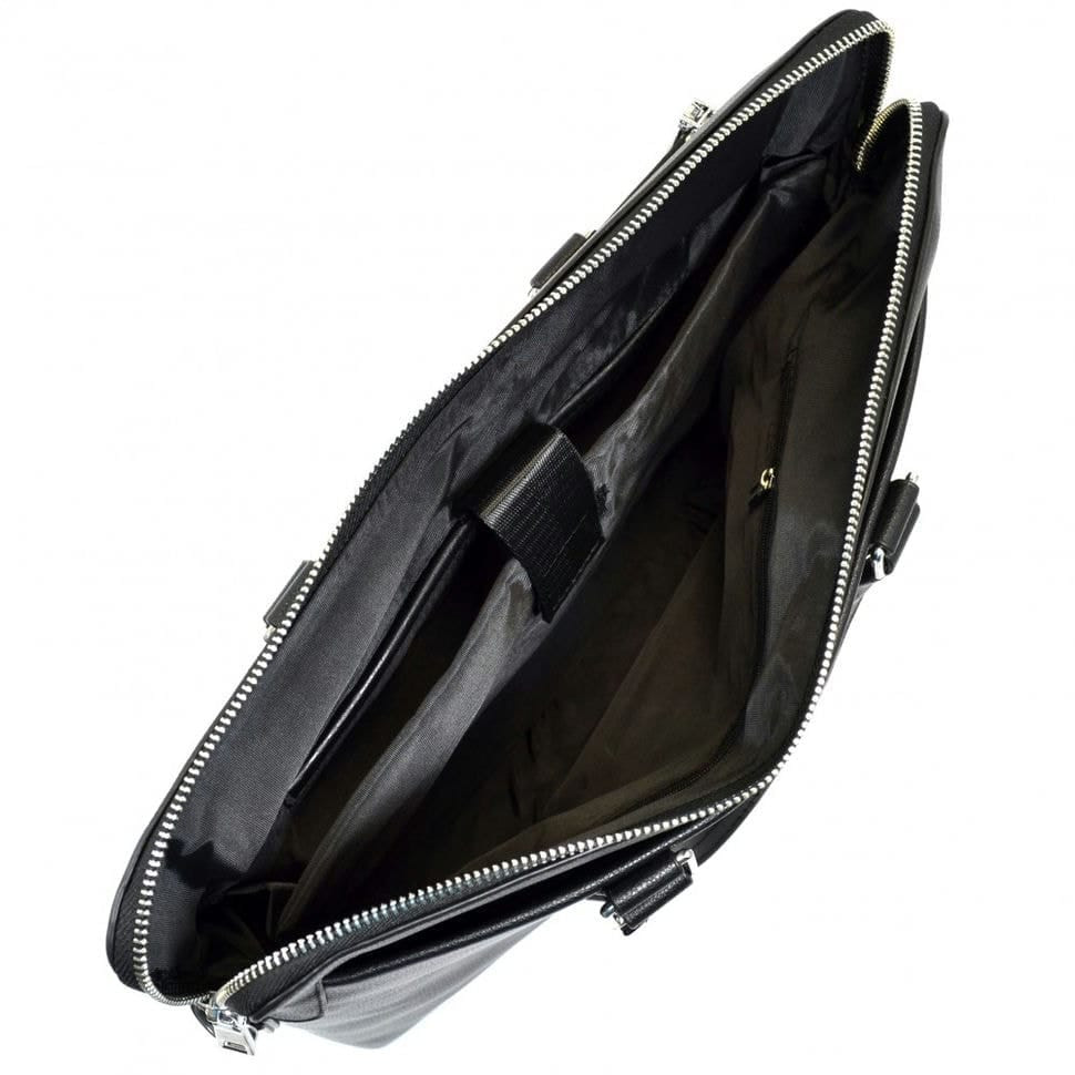 М'який портфель зі шкірозамінника ТМ Bonis 1641-3 чорний