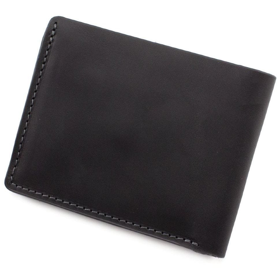 Leather wallet Grande Pelle 506110 mens double fold (bifold) 