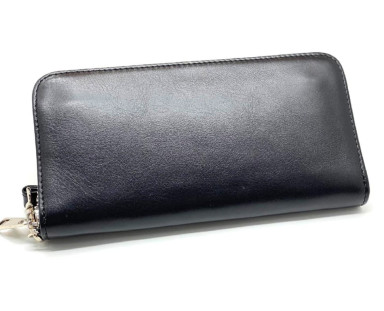 Newery Black Zip Wallet N10003GA