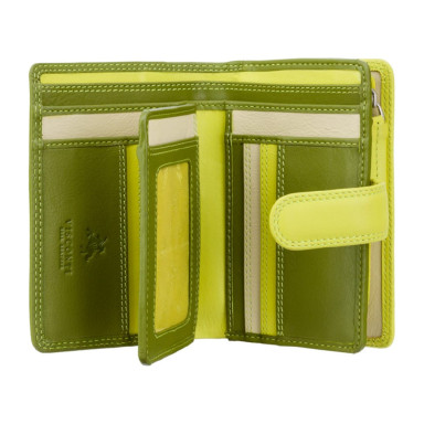 Кошелек женский Visconti RB51 Fiji c RFID (Lime Multi)