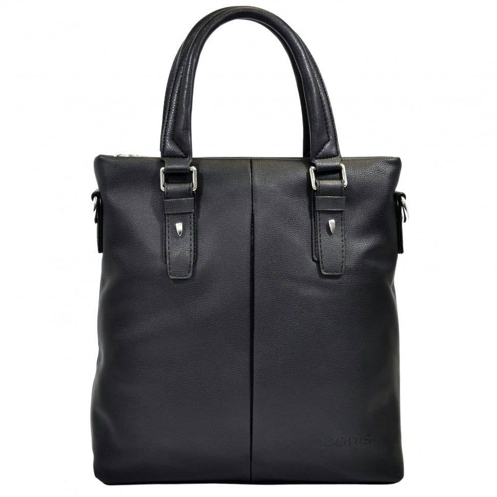 М'який портфель зі шкірозамінника ТМ Bonis 1662-2 чорний