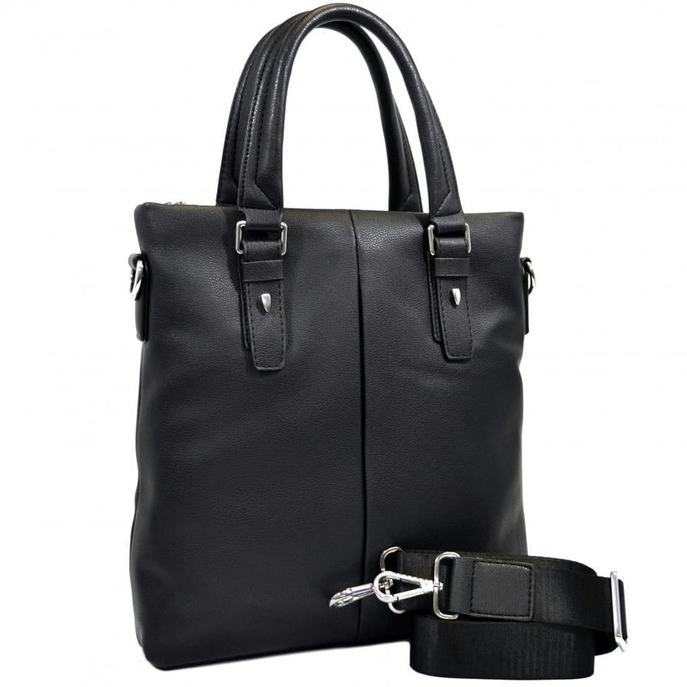 М'який портфель зі шкірозамінника ТМ Bonis 1662-2 чорний