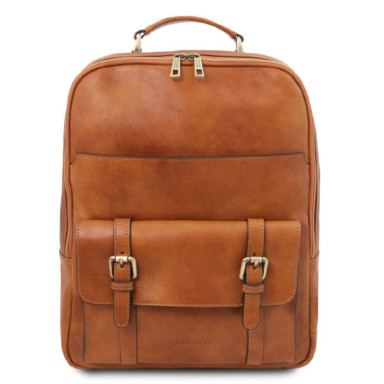 Leather laptop backpack Tuscany Nagoya TL142137