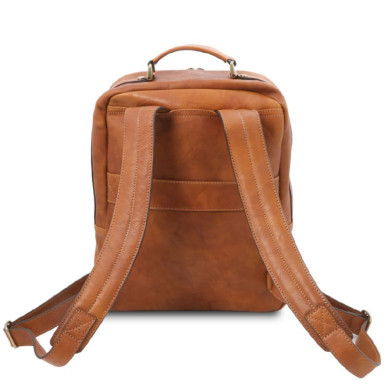 Leather laptop backpack Tuscany Nagoya TL142137