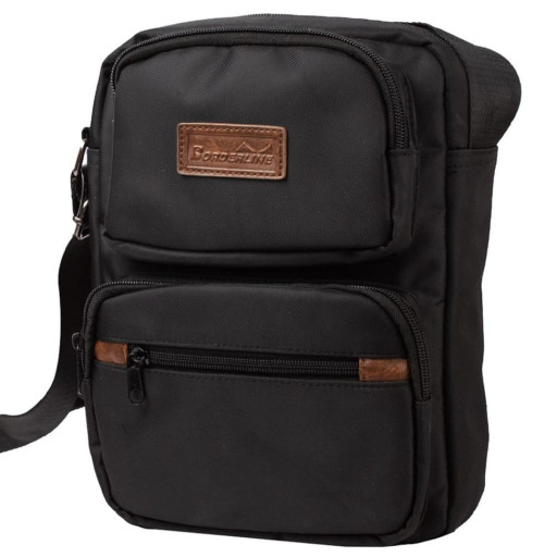 Сумка текстильна чоловіча Borderline 32 BLK