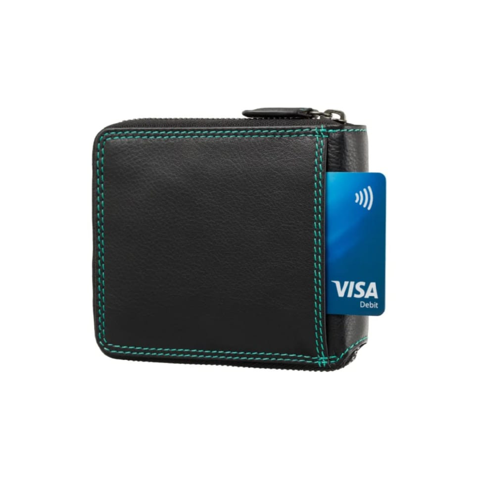 Womens wallet Visconti SP29 Picasso (Black Hawaii)