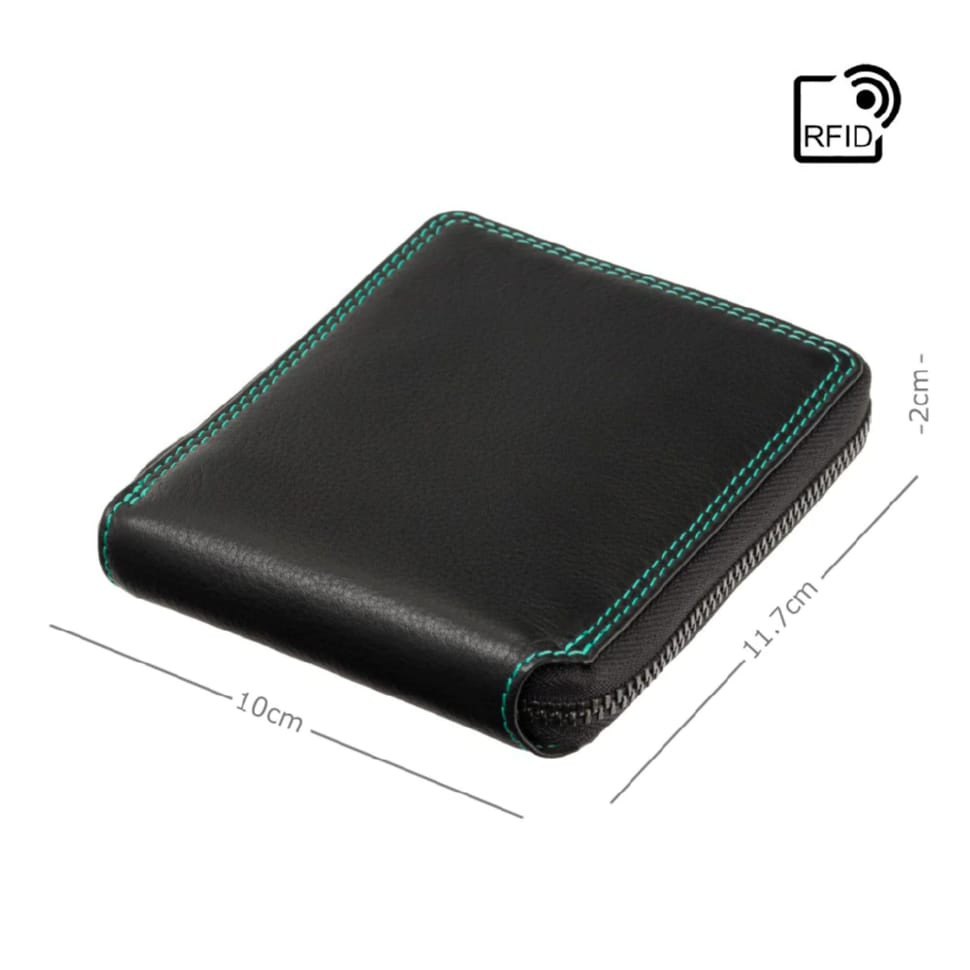 Womens wallet Visconti SP29 Picasso (Black Hawaii)