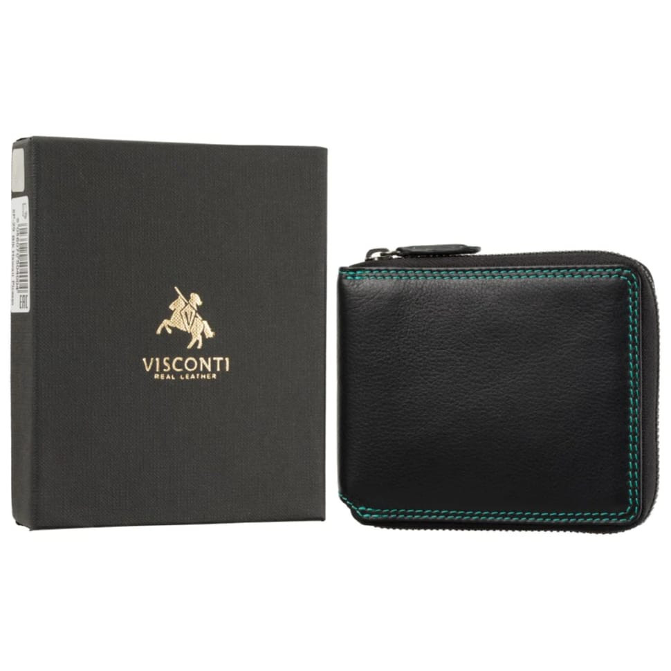 Womens wallet Visconti SP29 Picasso (Black Hawaii)