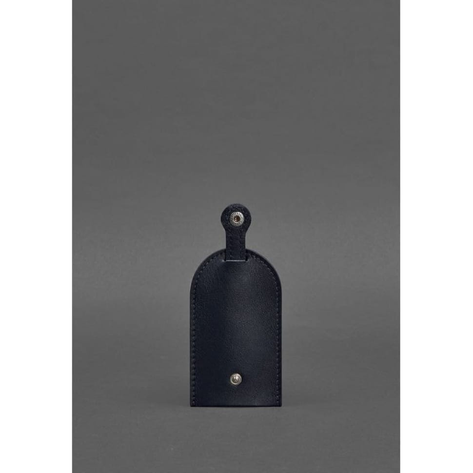 Шкіряна ключниця 2.0 темно-синій Краст