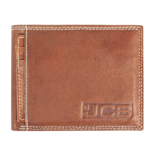 Гаманець шкіряний чоловічий JCB NC52MN Tan (Рудий)