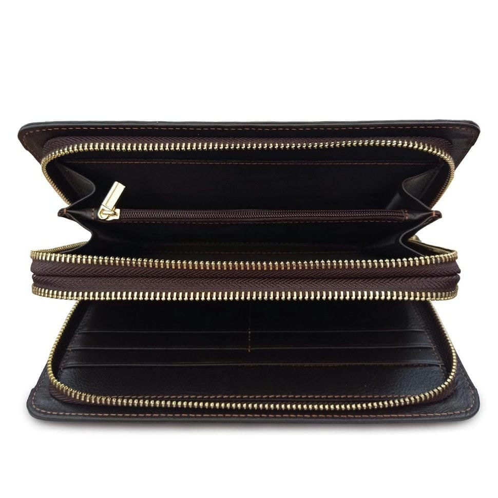 Клатч коричневий чоловічий MS Collection Ms005B