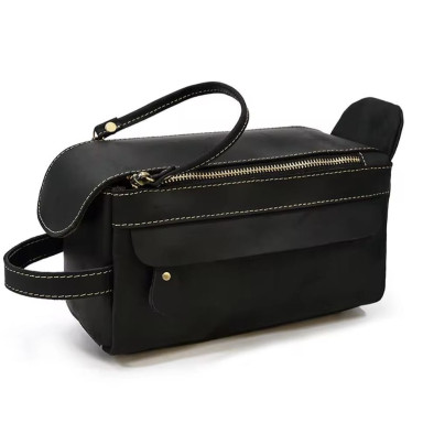 Cosmetic bag toiletry case for one compartment Tiding tid9511A black