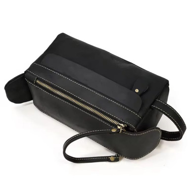 Cosmetic bag toiletry case for one compartment Tiding tid9511A black