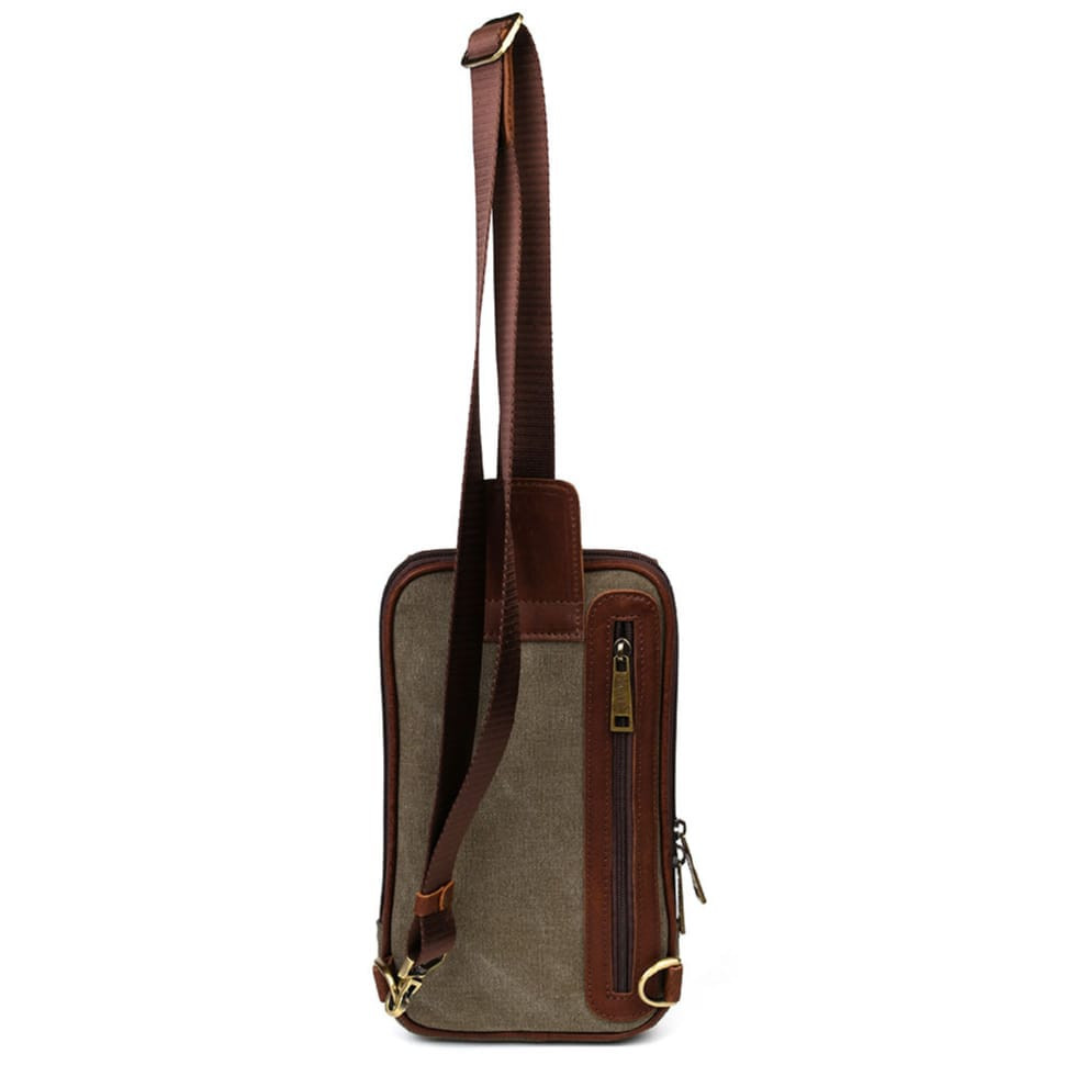 Чоловічі сумки бізнес слінг, діловий стиль TARWA GBh-1536-4lx