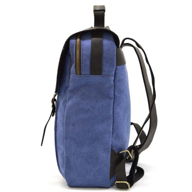 Canvas laptop bag TARWA RCk-3420-3md blue