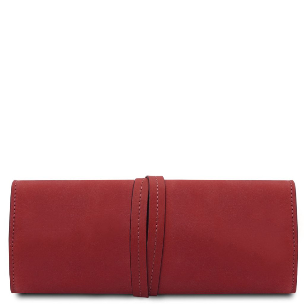 Leather jewellery case