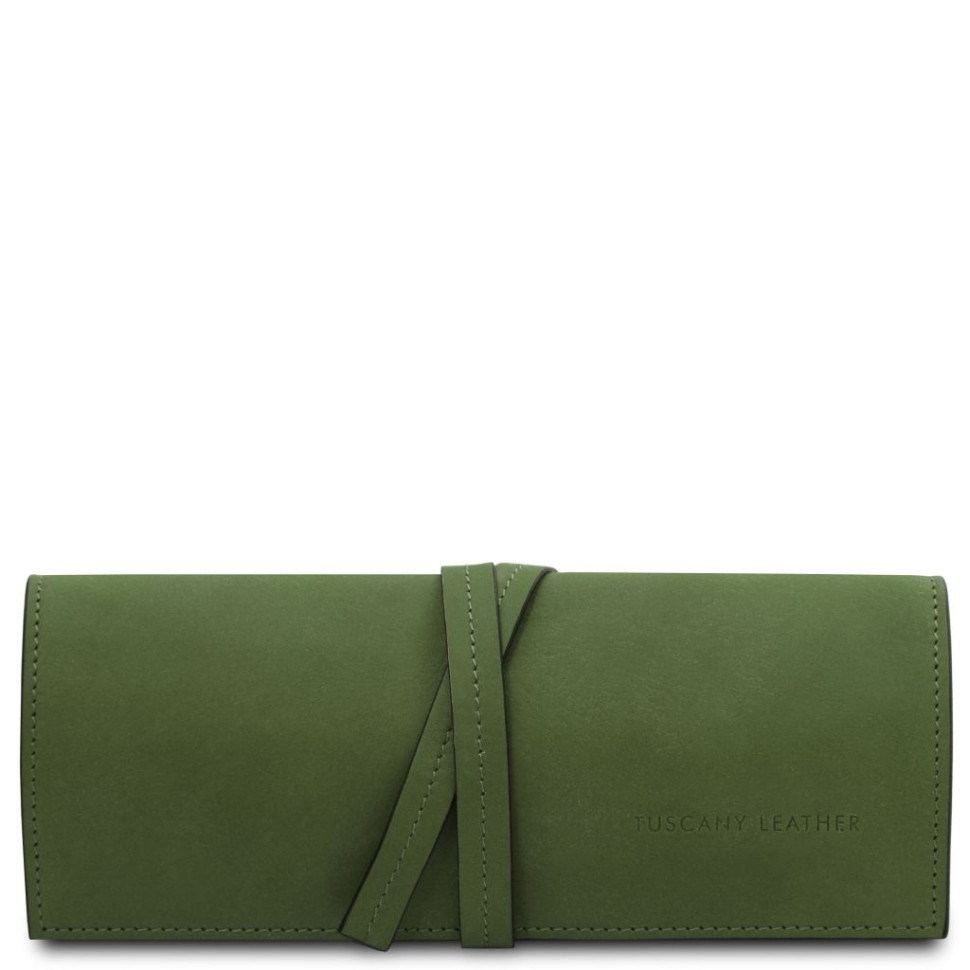 Leather jewellery case