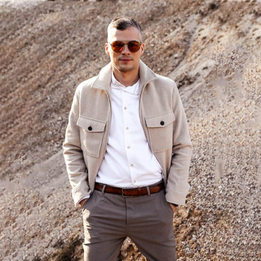 Коричневий шкіряний ремінь - A Wrinkle in Time - Коричневий колір - Time Resistance 5222401